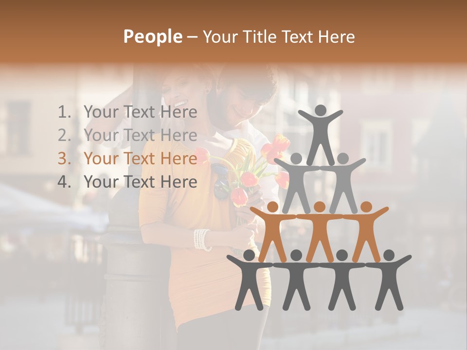 Hug Married Style PowerPoint Template