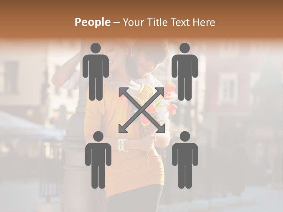 Hug Married Style PowerPoint Template