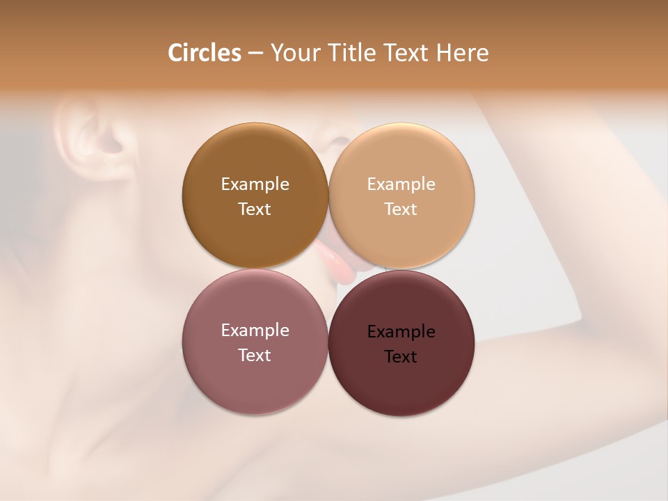 Bright Flirt Hungry PowerPoint Template