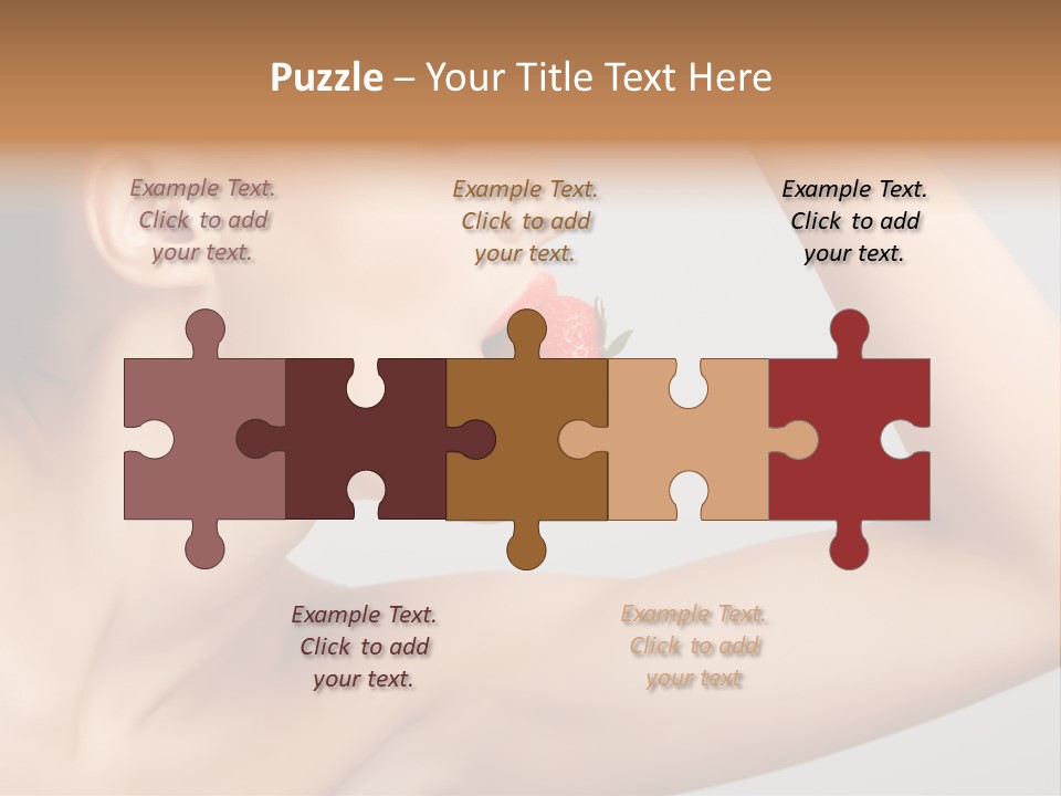 Bright Flirt Hungry PowerPoint Template