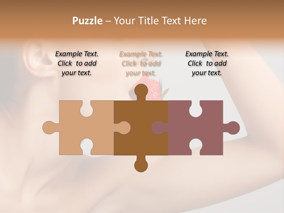 Bright Flirt Hungry PowerPoint Template