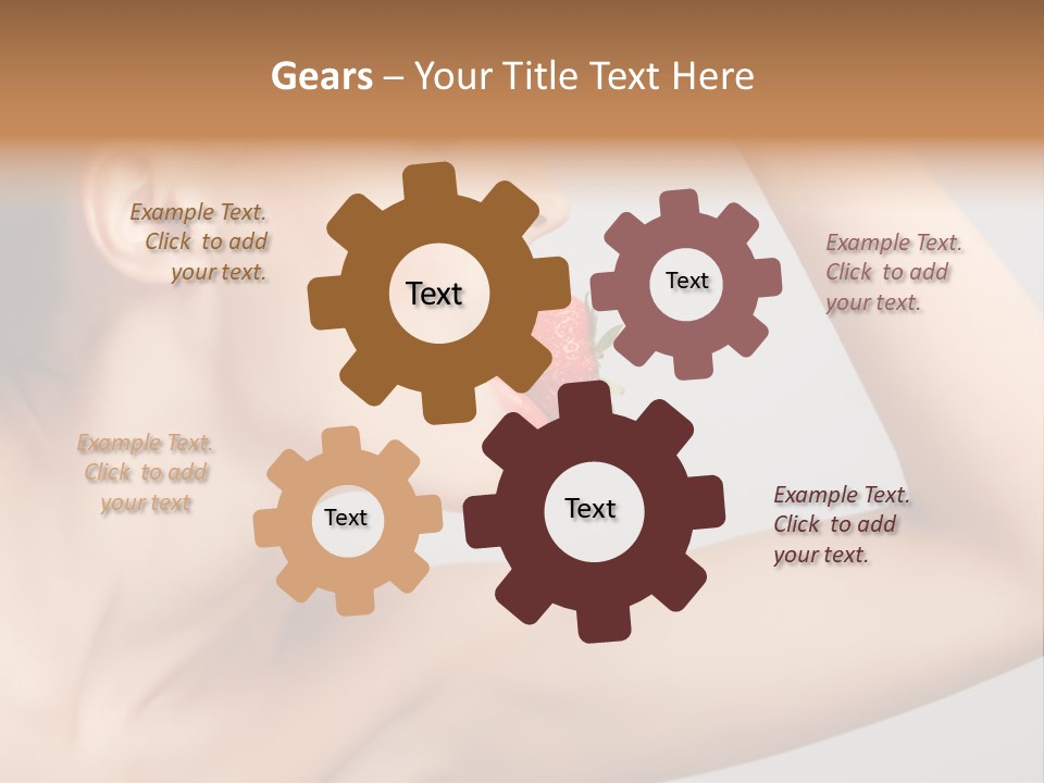 Bright Flirt Hungry PowerPoint Template