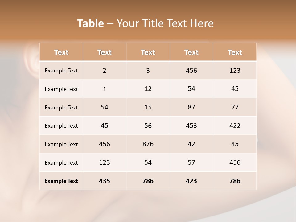 Bright Flirt Hungry PowerPoint Template