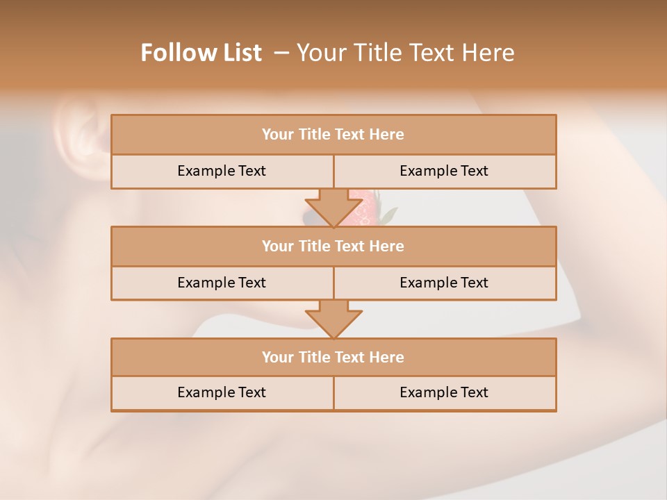 Bright Flirt Hungry PowerPoint Template