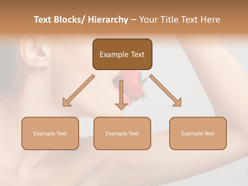 Bright Flirt Hungry PowerPoint Template