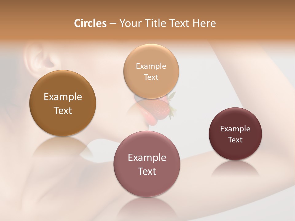 Bright Flirt Hungry PowerPoint Template