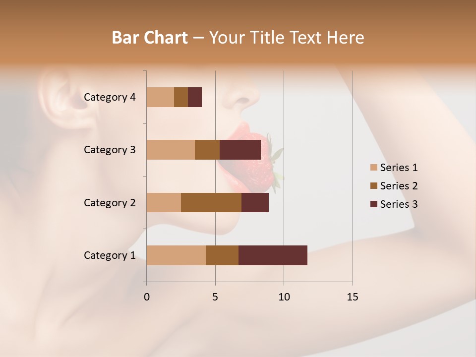 Bright Flirt Hungry PowerPoint Template