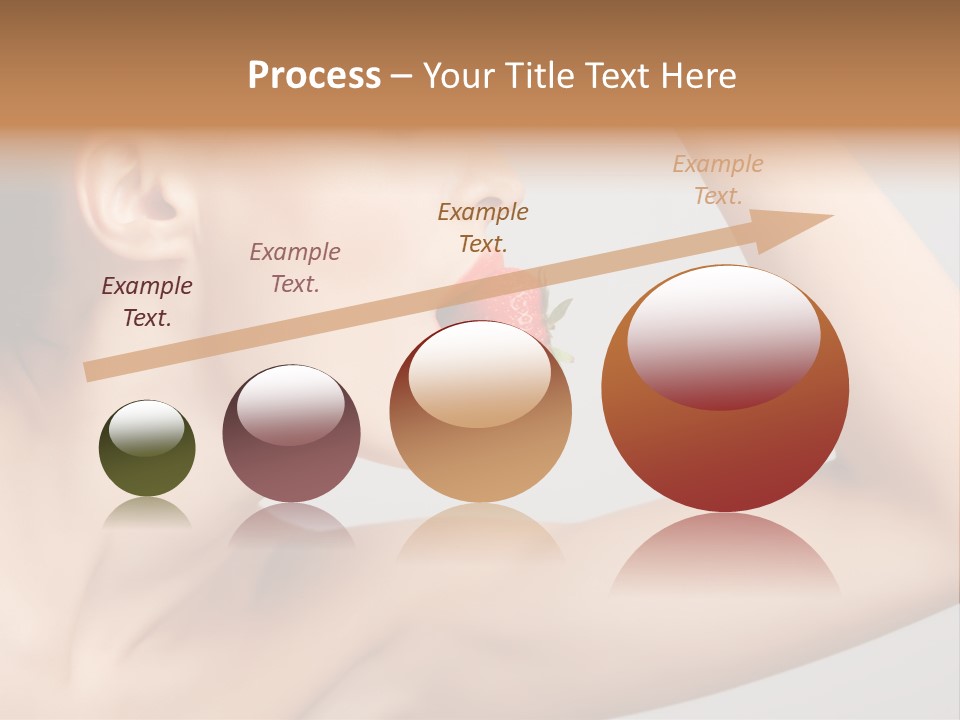 Bright Flirt Hungry PowerPoint Template