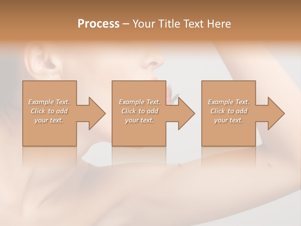 Bright Flirt Hungry PowerPoint Template