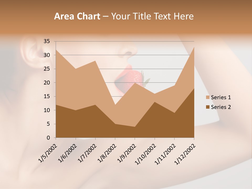Bright Flirt Hungry PowerPoint Template
