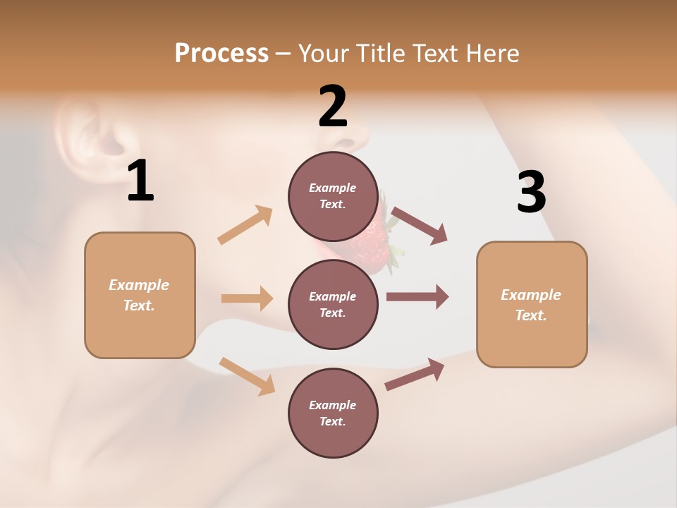 Bright Flirt Hungry PowerPoint Template