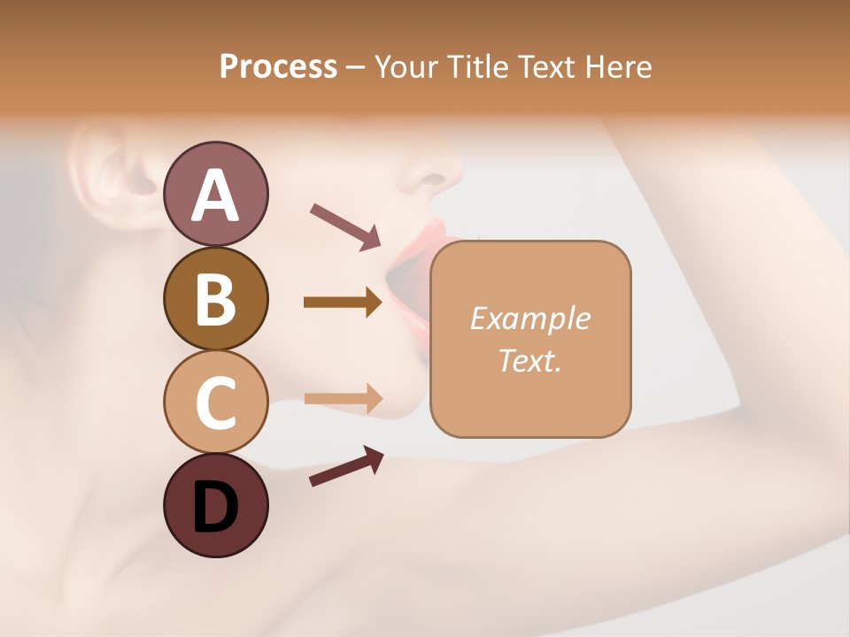 Bright Flirt Hungry PowerPoint Template