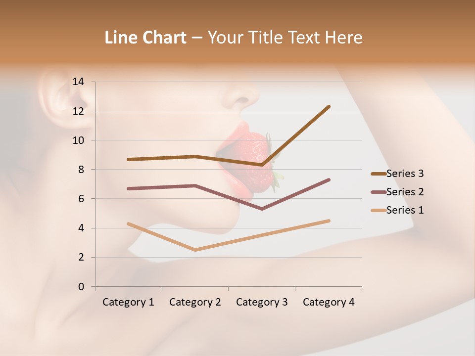 Bright Flirt Hungry PowerPoint Template