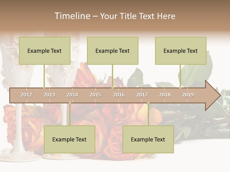 Roses Valentines Space PowerPoint Template