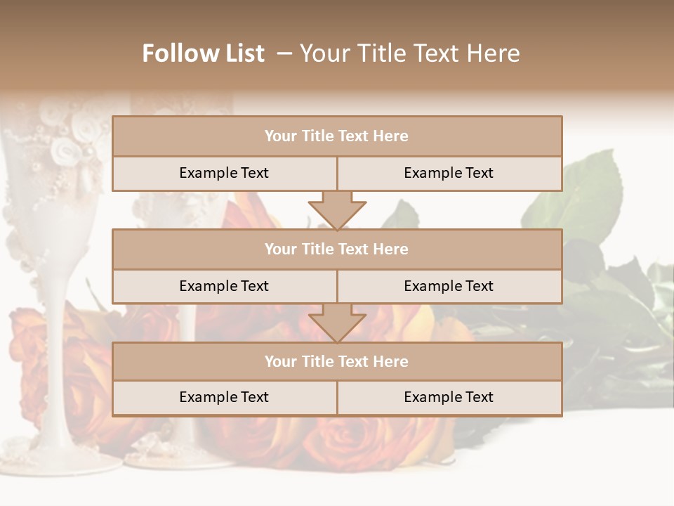 Roses Valentines Space PowerPoint Template