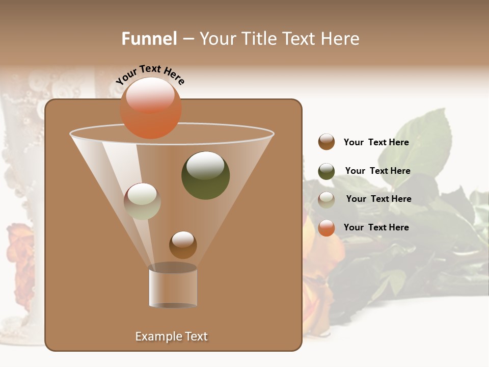 Roses Valentines Space PowerPoint Template