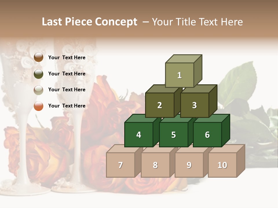 Roses Valentines Space PowerPoint Template