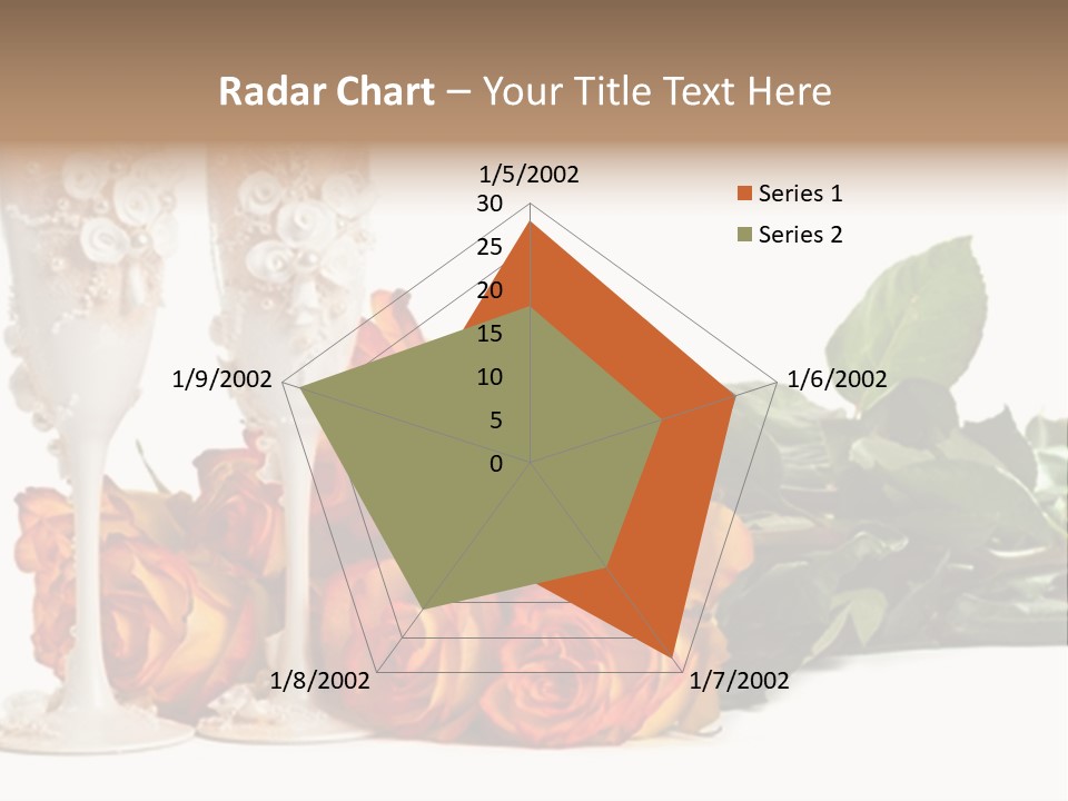 Roses Valentines Space PowerPoint Template