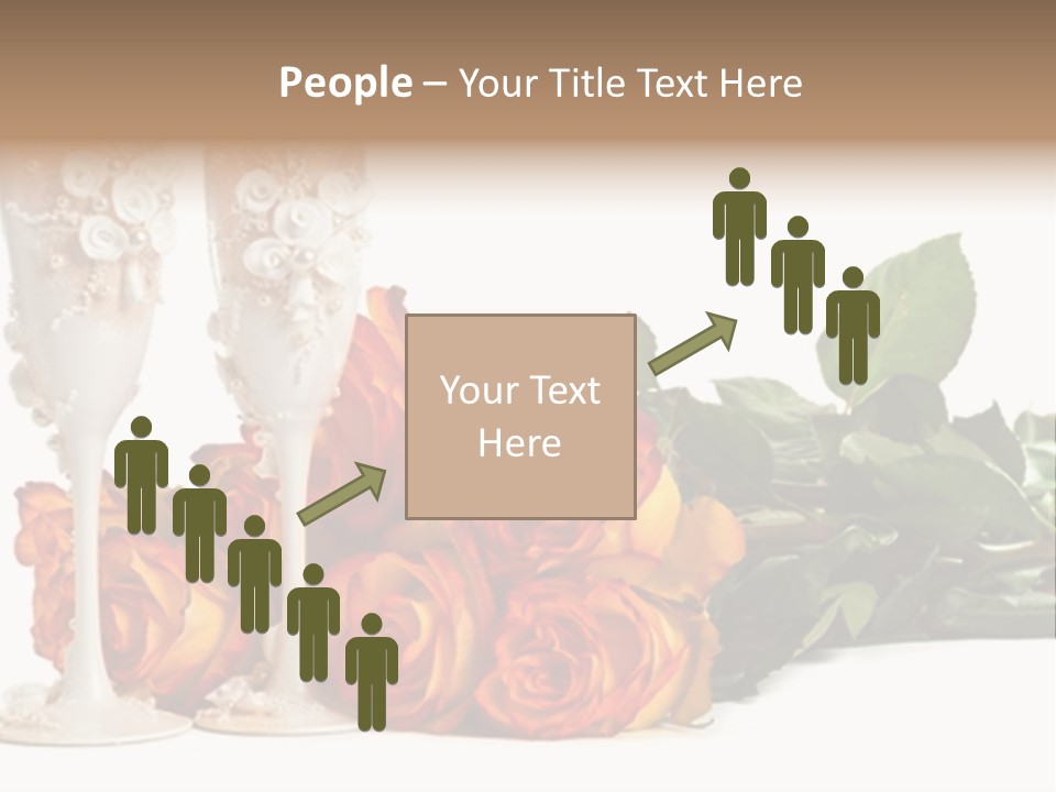 Roses Valentines Space PowerPoint Template