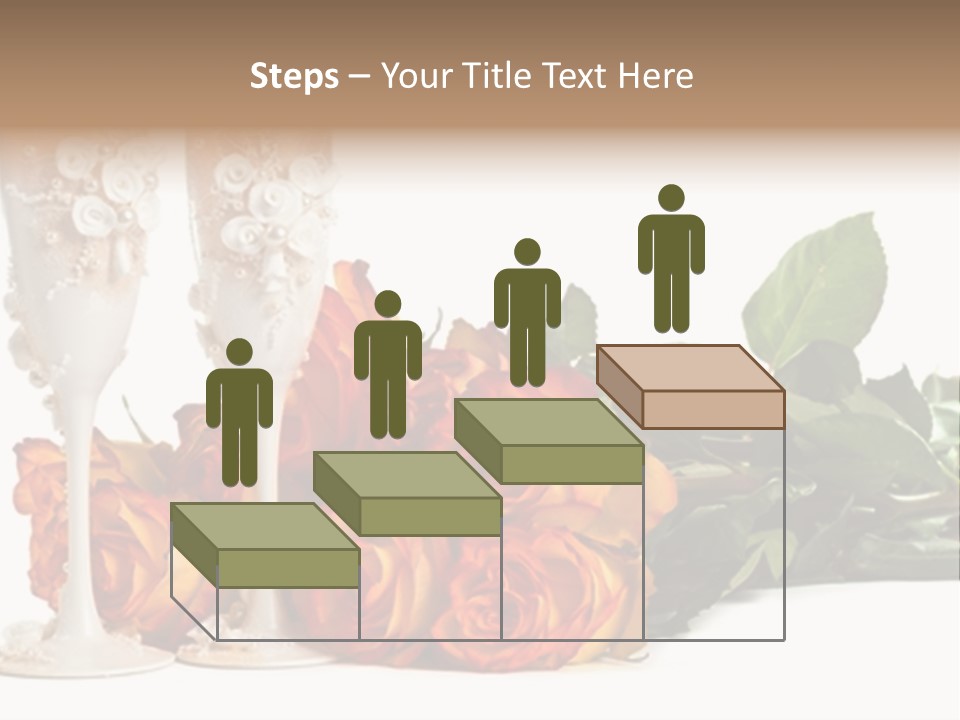 Roses Valentines Space PowerPoint Template