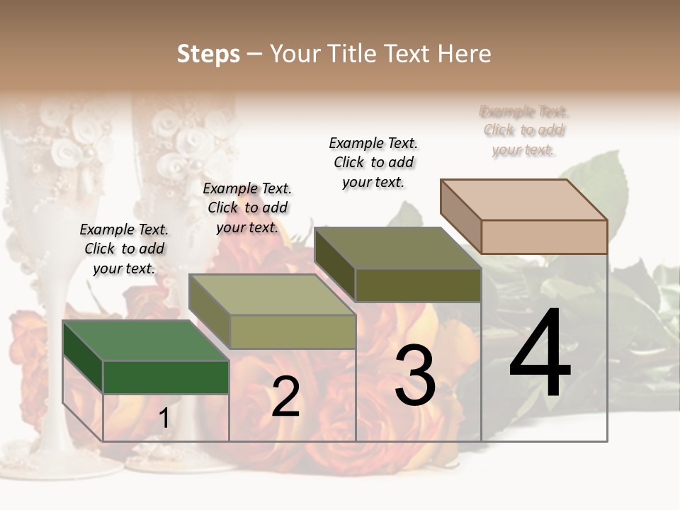 Roses Valentines Space PowerPoint Template