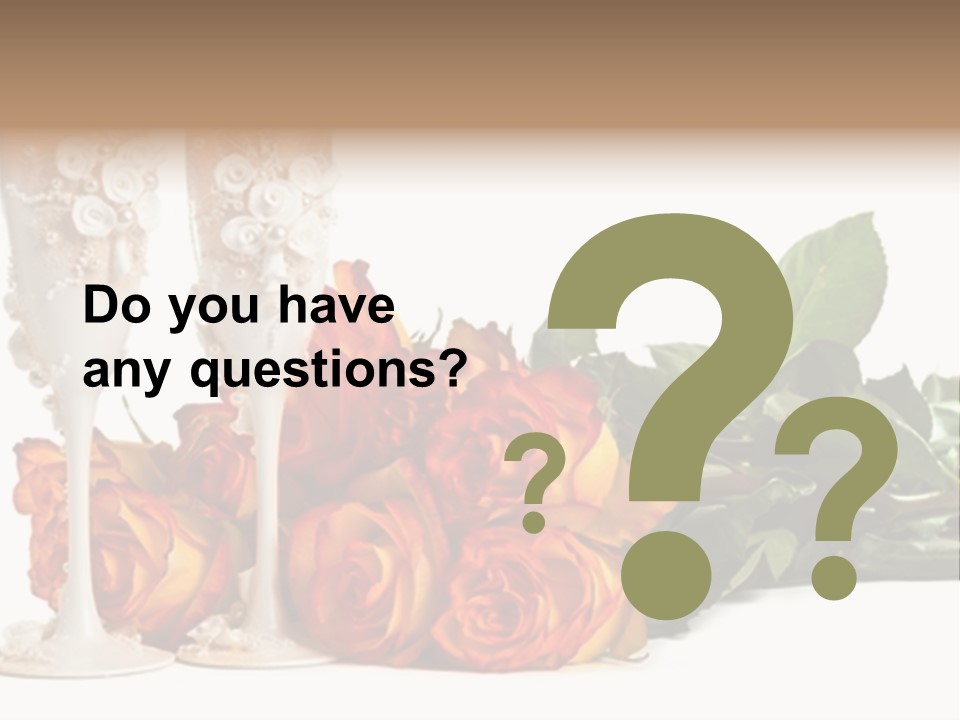 Roses Valentines Space PowerPoint Template