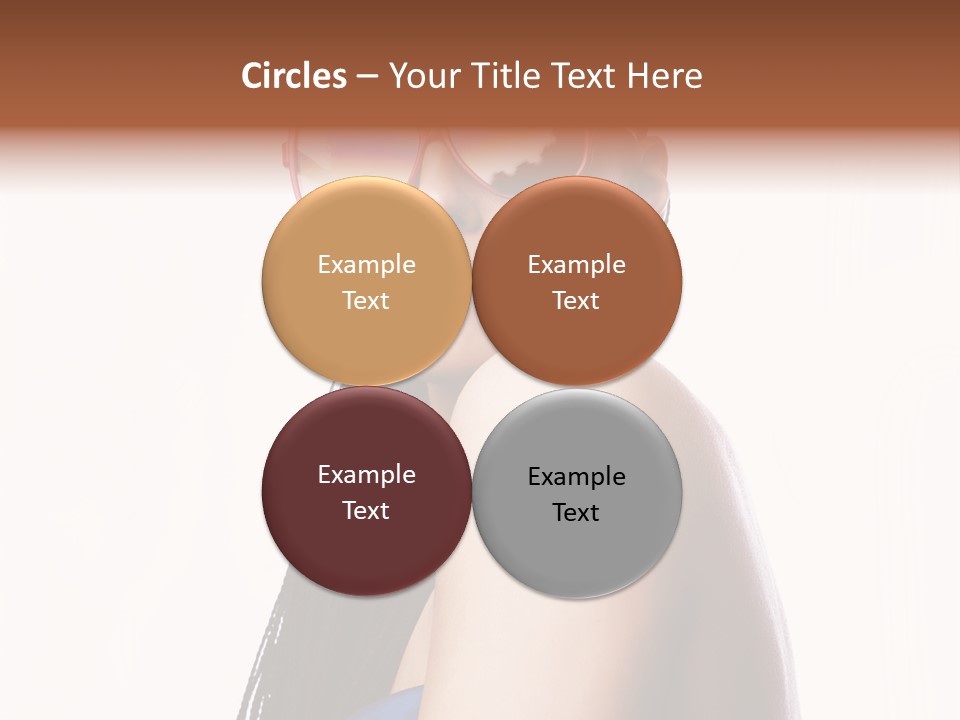 Gorgeou En Uality Eyegla E PowerPoint Template