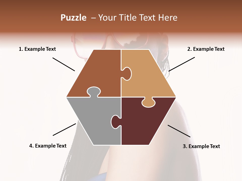 Gorgeou En Uality Eyegla E PowerPoint Template