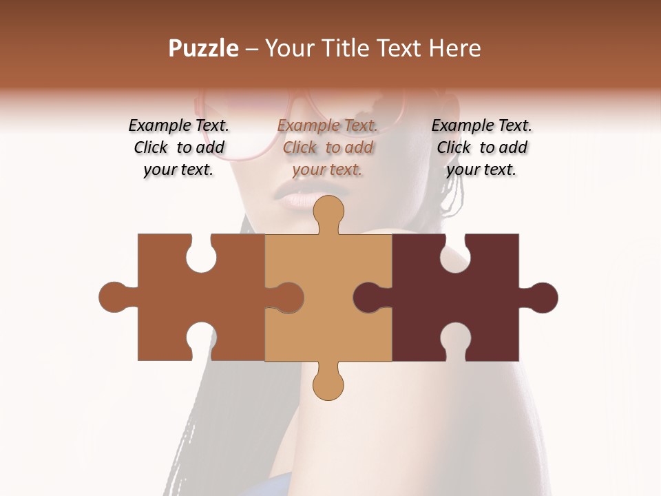 Gorgeou En Uality Eyegla E PowerPoint Template