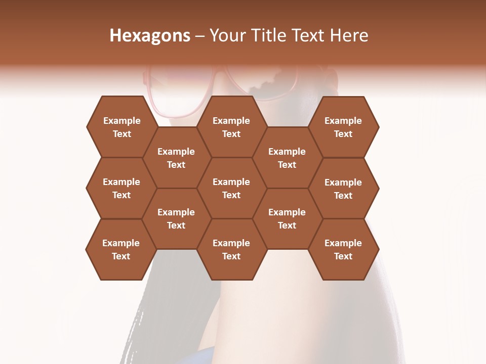 Gorgeou En Uality Eyegla E PowerPoint Template