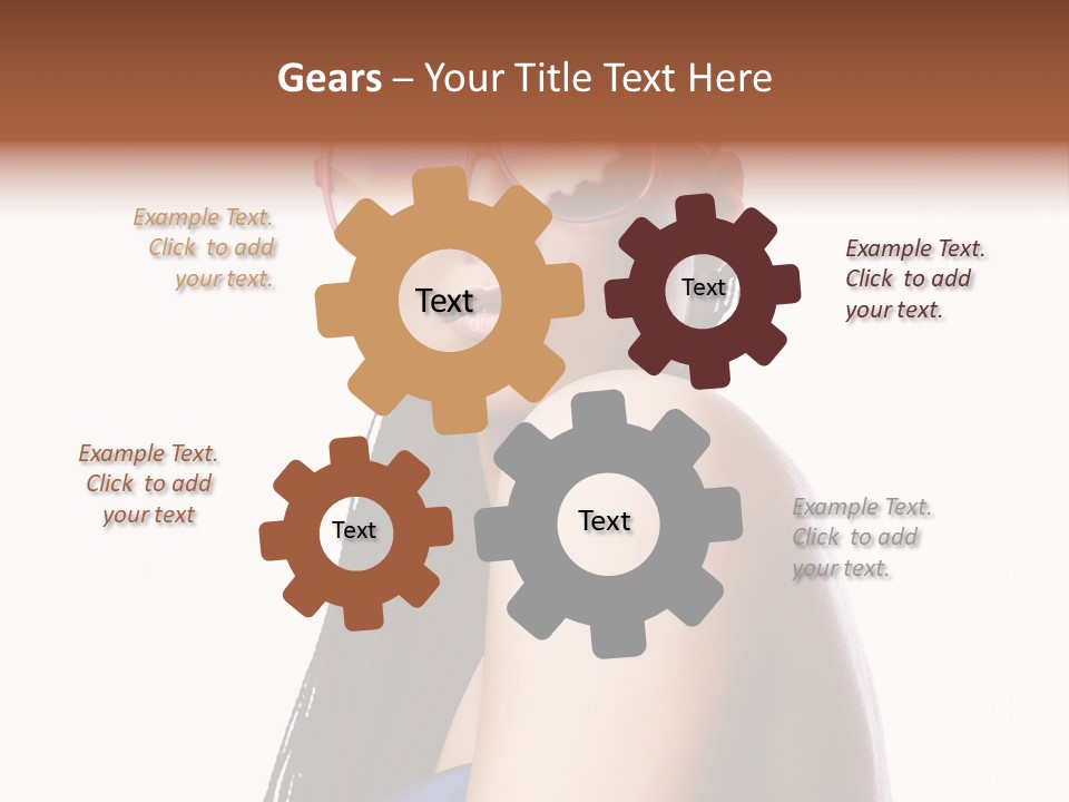 Gorgeou En Uality Eyegla E PowerPoint Template