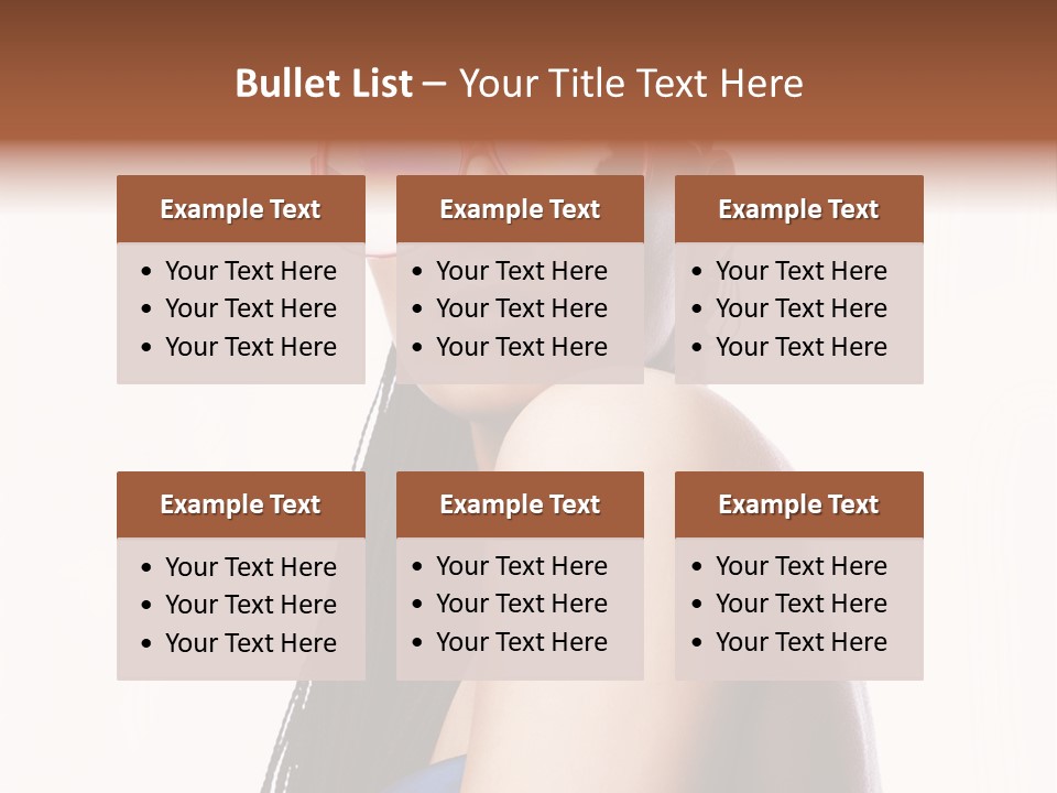 Gorgeou En Uality Eyegla E PowerPoint Template
