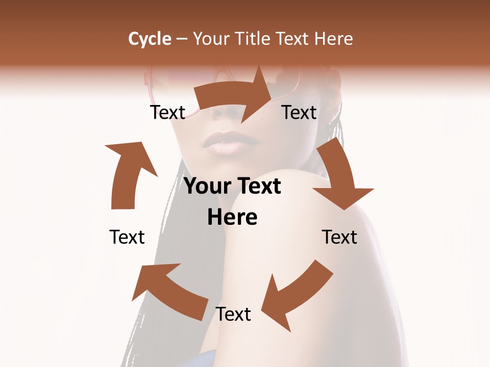 Gorgeou En Uality Eyegla E PowerPoint Template