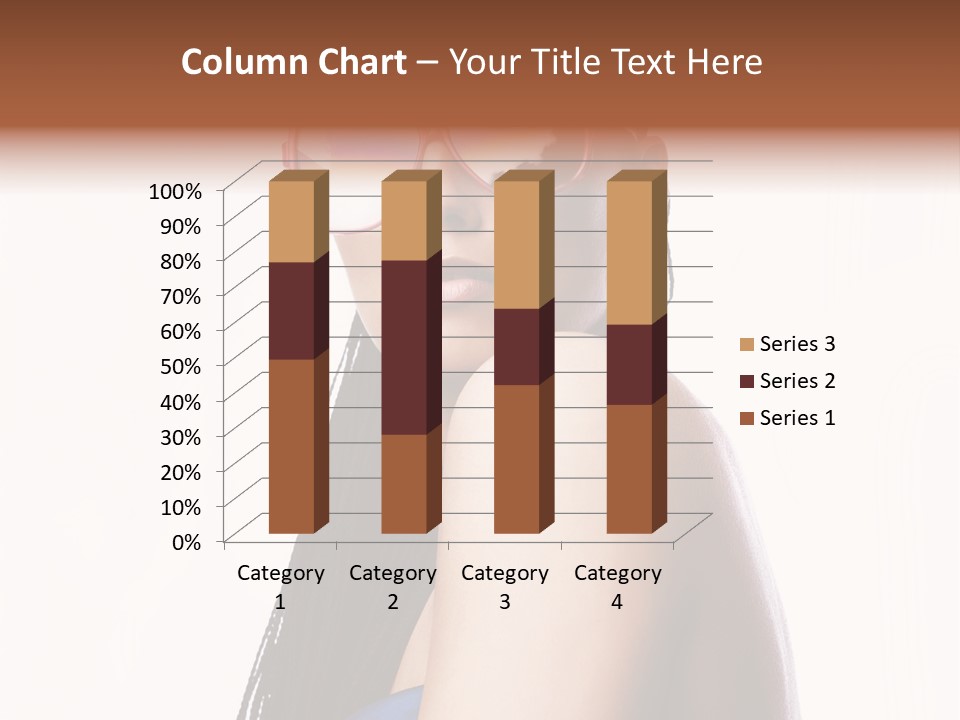 Gorgeou En Uality Eyegla E PowerPoint Template
