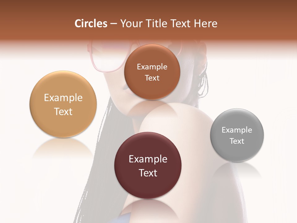 Gorgeou En Uality Eyegla E PowerPoint Template