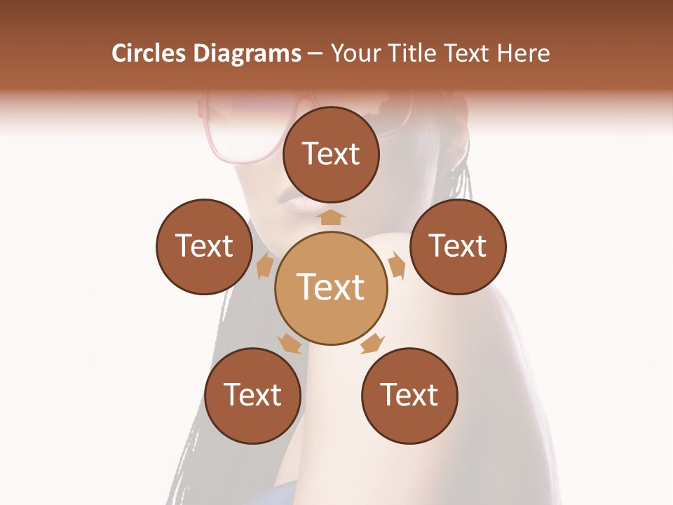Gorgeou En Uality Eyegla E PowerPoint Template