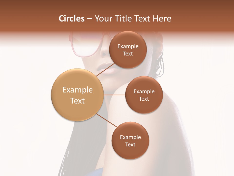 Gorgeou En Uality Eyegla E PowerPoint Template