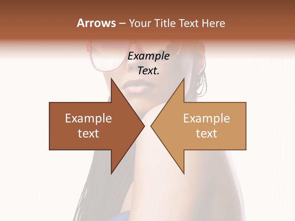 Gorgeou En Uality Eyegla E PowerPoint Template