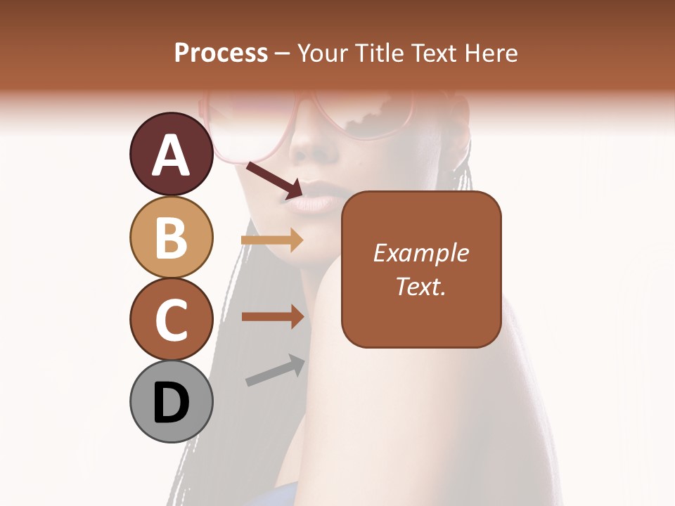 Gorgeou En Uality Eyegla E PowerPoint Template