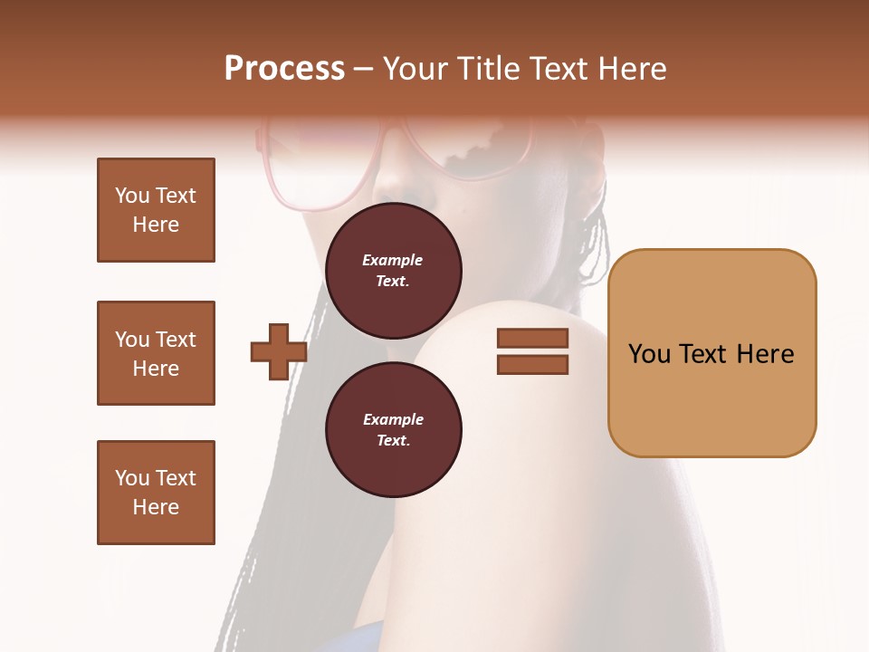 Gorgeou En Uality Eyegla E PowerPoint Template