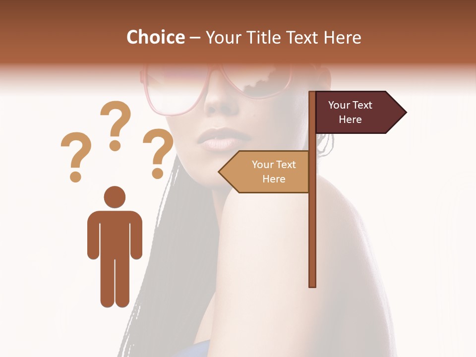 Gorgeou En Uality Eyegla E PowerPoint Template