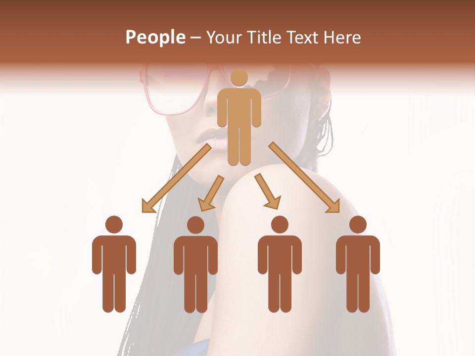 Gorgeou En Uality Eyegla E PowerPoint Template