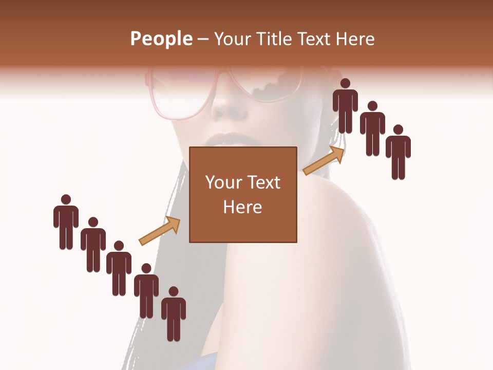 Gorgeou En Uality Eyegla E PowerPoint Template