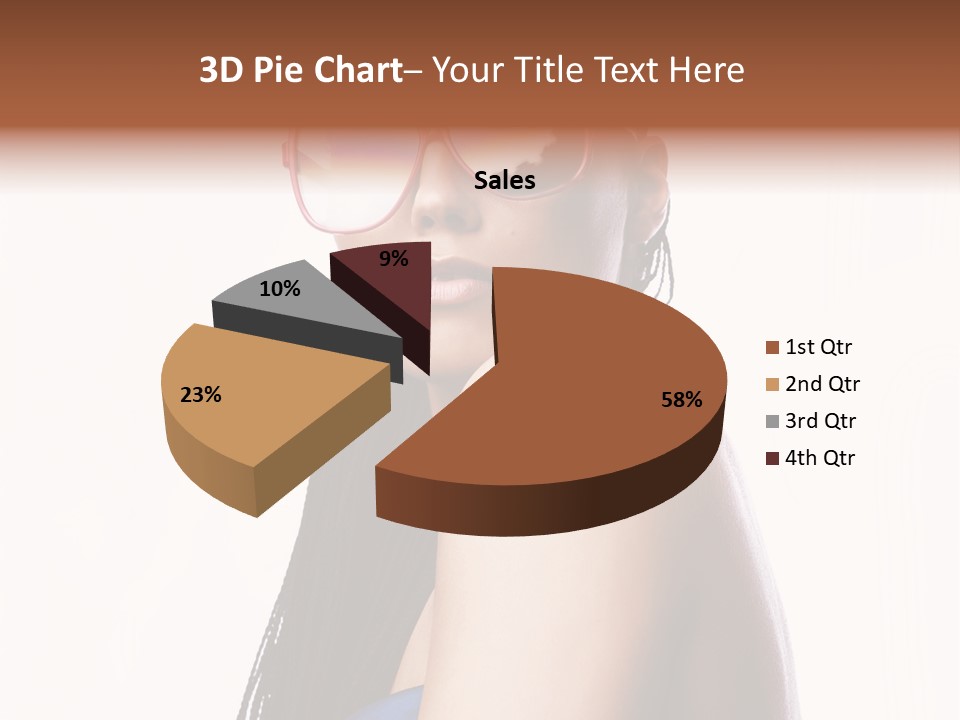Gorgeou En Uality Eyegla E PowerPoint Template