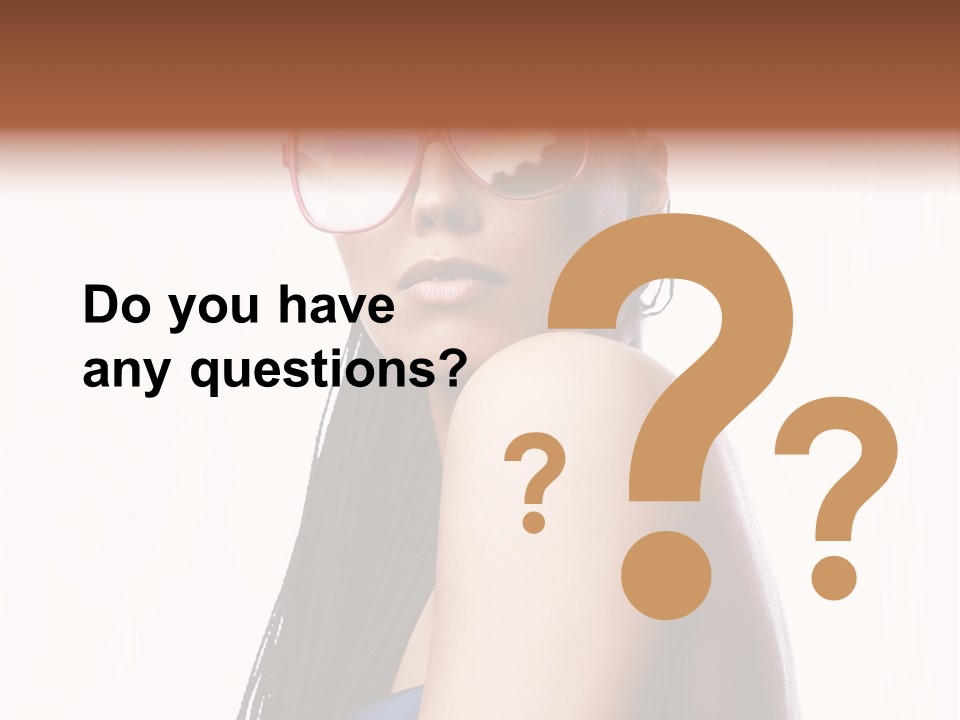 Gorgeou En Uality Eyegla E PowerPoint Template