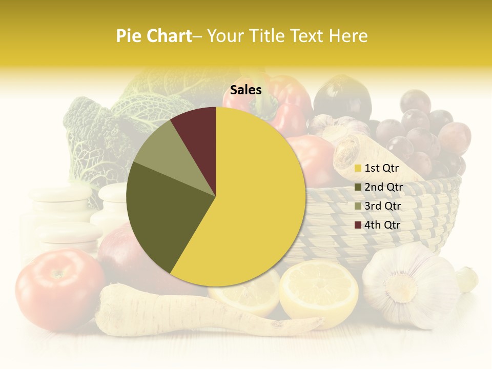 Cucumber Garlic Zucchini PowerPoint Template