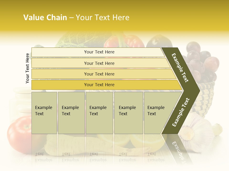 Cucumber Garlic Zucchini PowerPoint Template