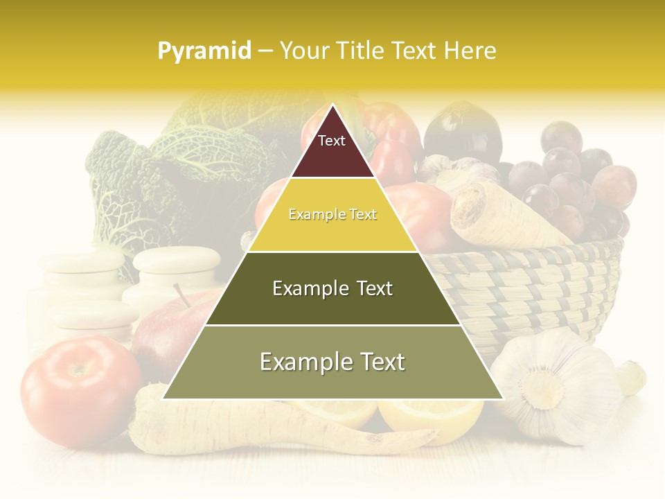 Cucumber Garlic Zucchini PowerPoint Template