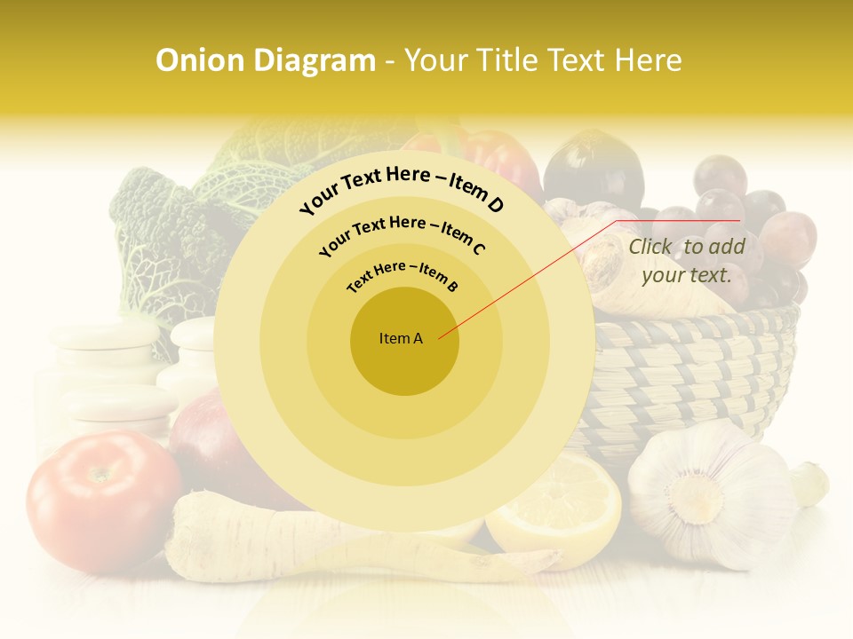 Cucumber Garlic Zucchini PowerPoint Template