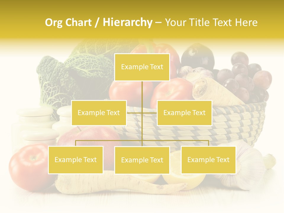 Cucumber Garlic Zucchini PowerPoint Template